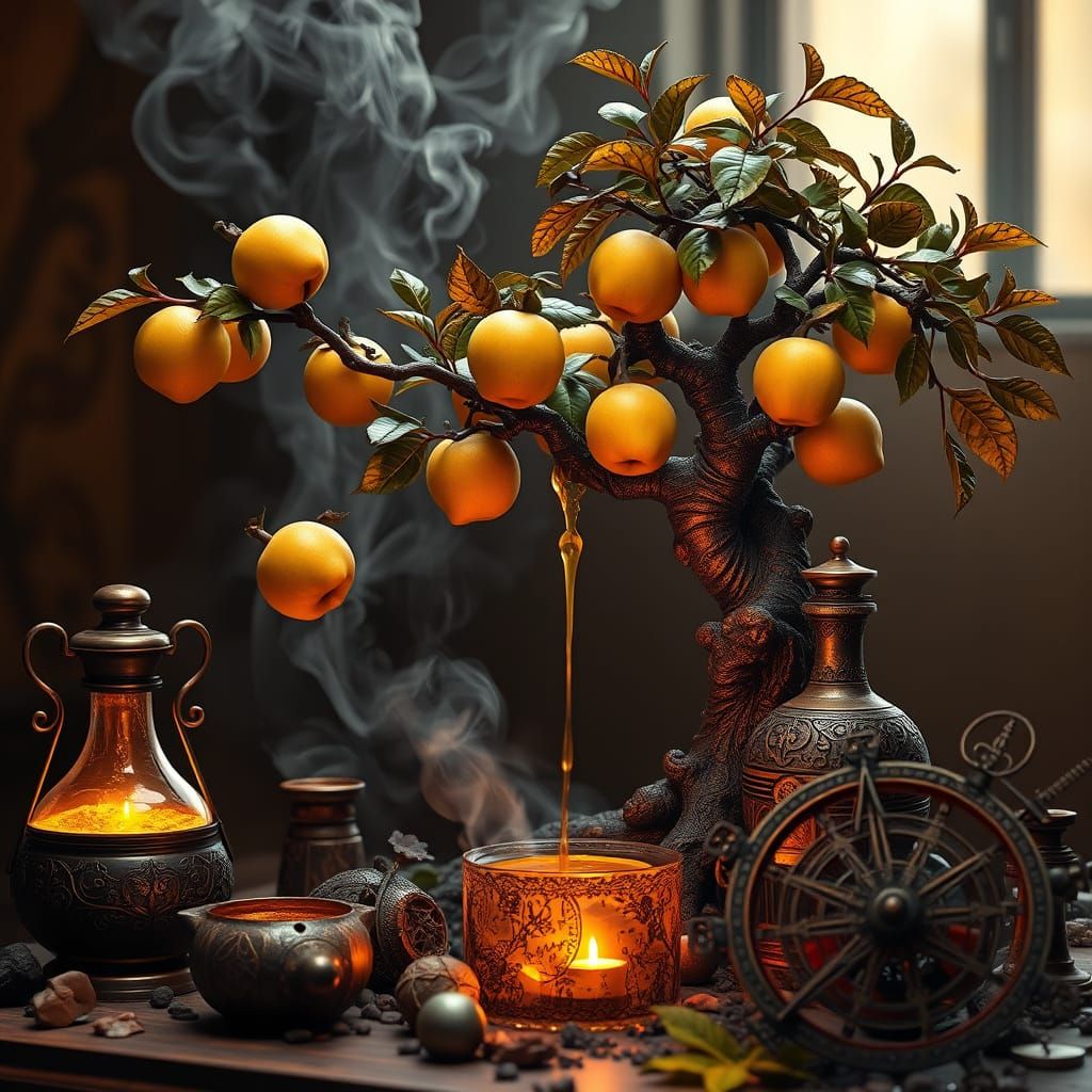 Mystical Quince Bonsai Transmutation