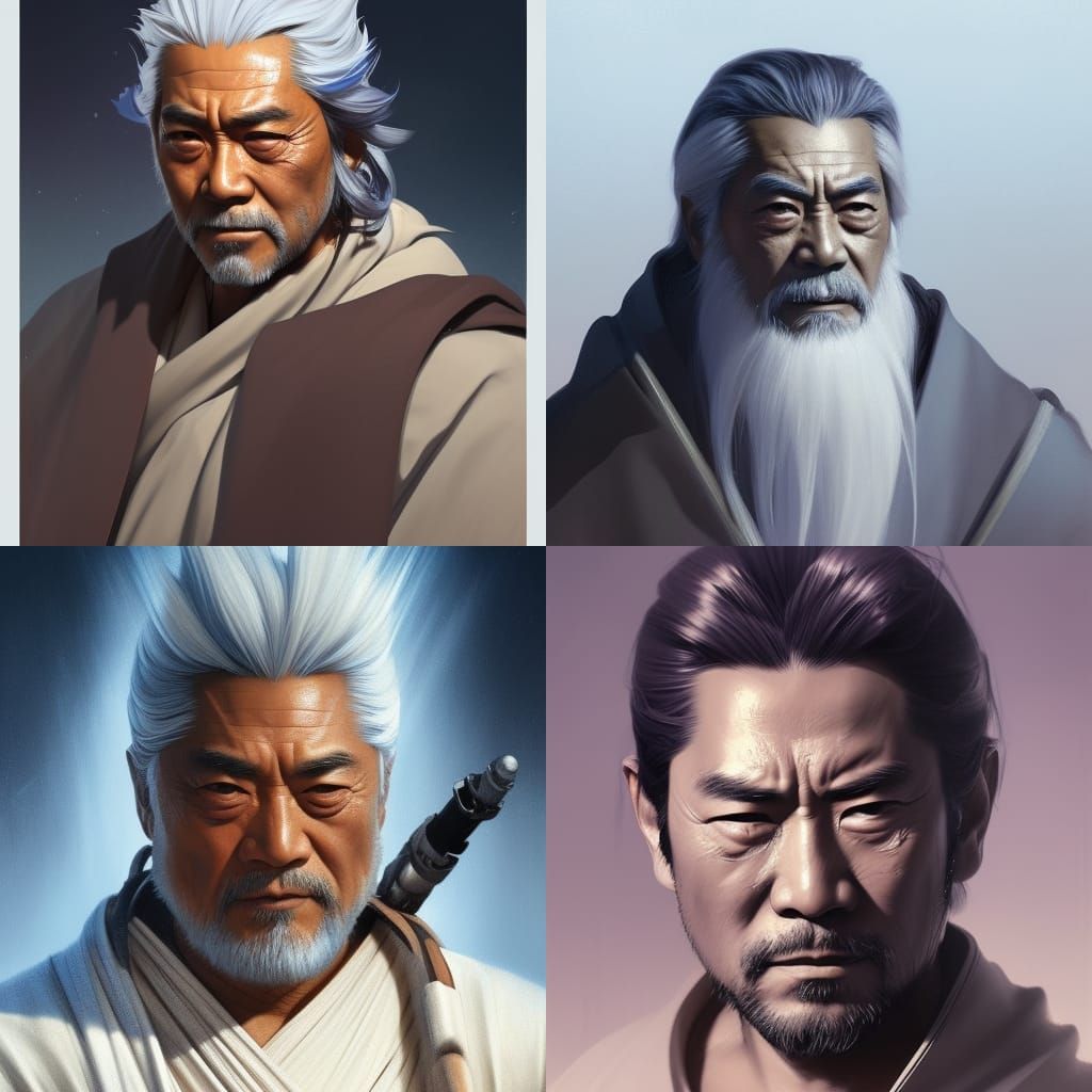 Toshiro Mifune as Jedi: Detailed Concept Art