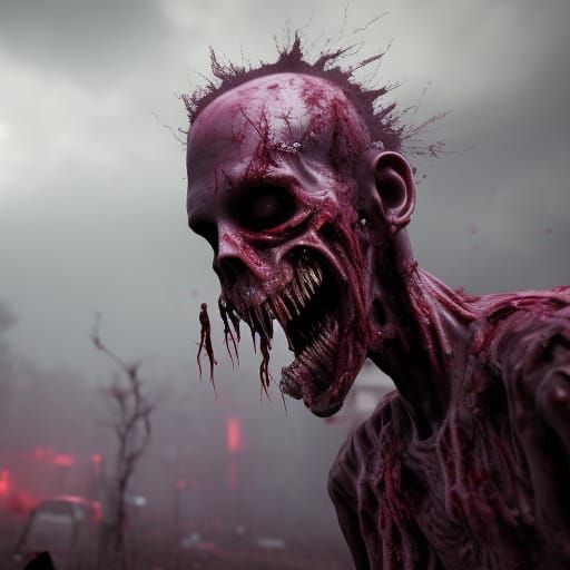 Apocalyptic Zombie Feast in Sinister 3D