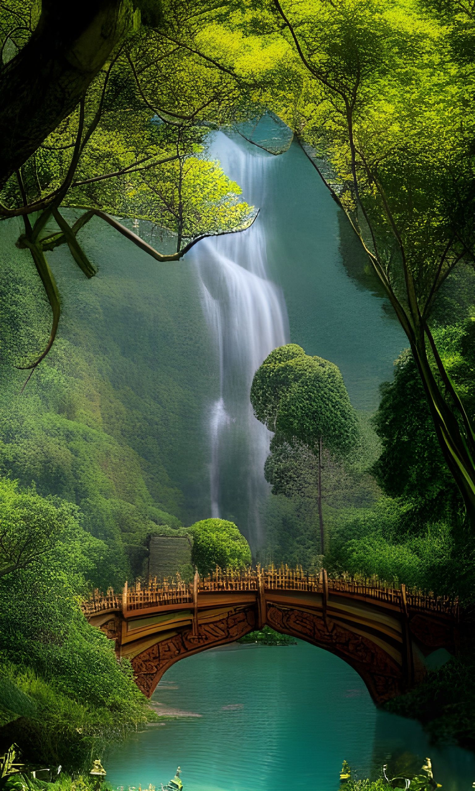 Enchanting Rivendell Digital Art