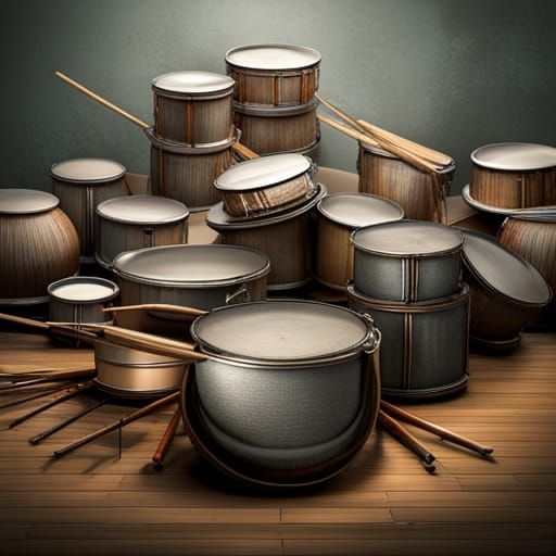 Pot and Pan Drum Set: Realistic and Cinematic