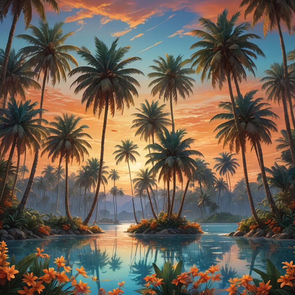 symbolism of palm trees extends beyond their physical attrib...