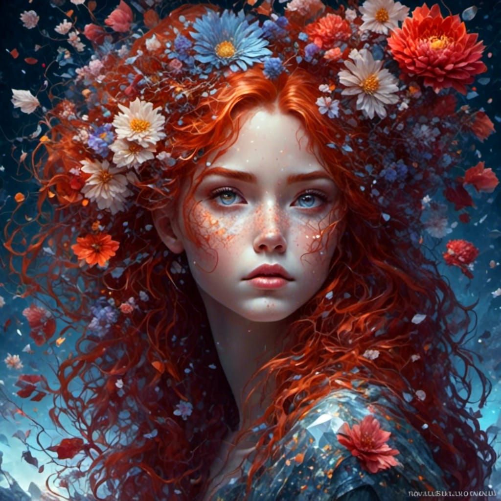 Red-haired girl