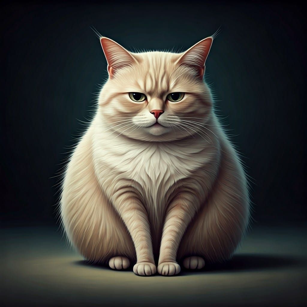 Really fat cat