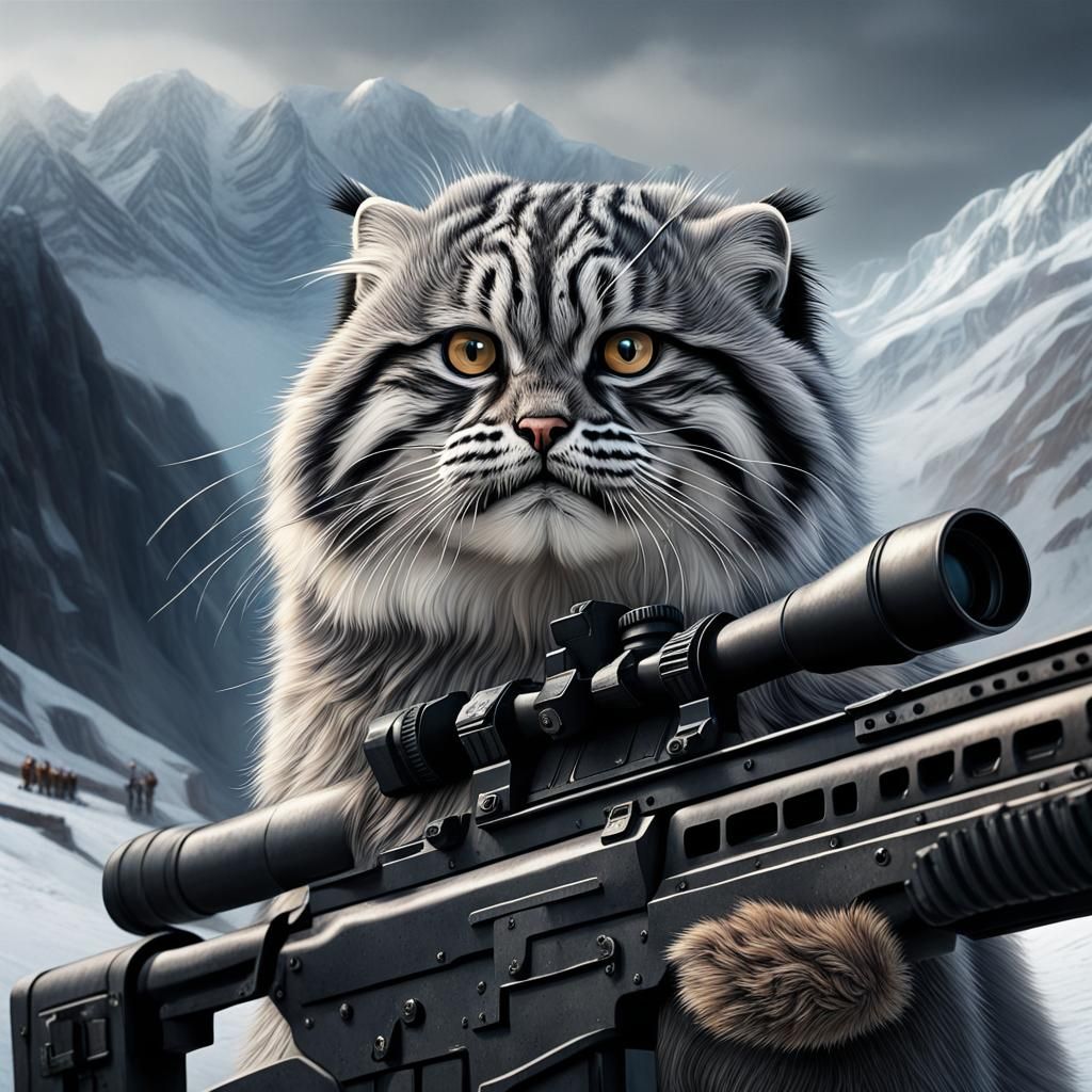 Pallas Cat: Kremlin Agent in Digital Art