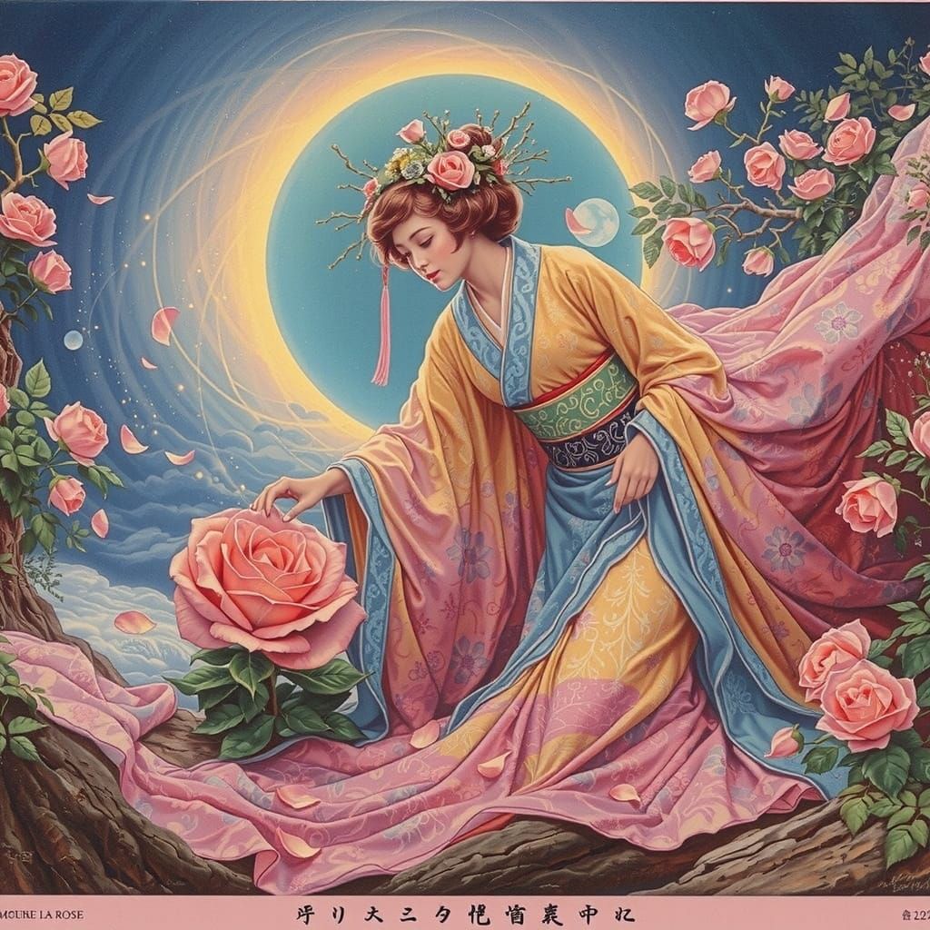 A Rose Princess in Cosmic Harmony
