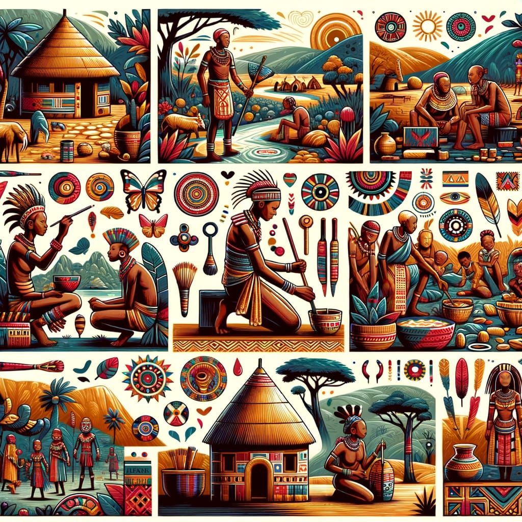 Africana Ancestral Tribal Community in Harmony with Nature