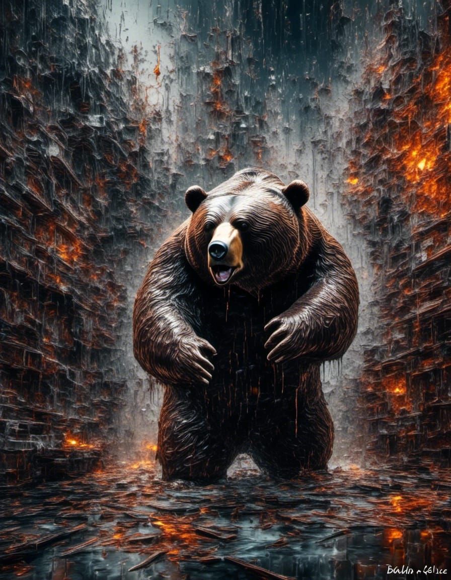 Abstract Shapes in Vibrant Digital Art