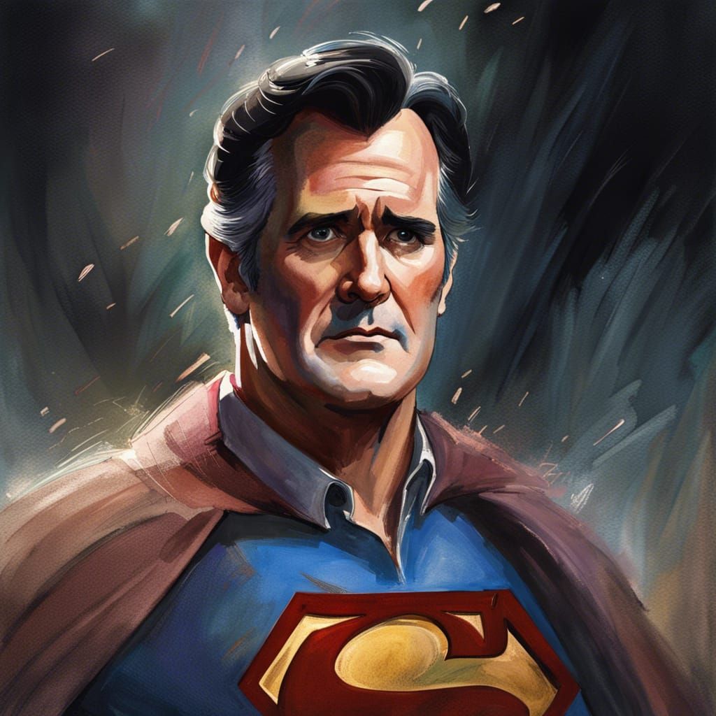 Tragic Reality  . . . Bruce Campbell Superman