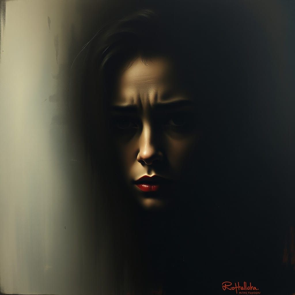 Shadows of Inner Turmoil in Abstract Expressionism