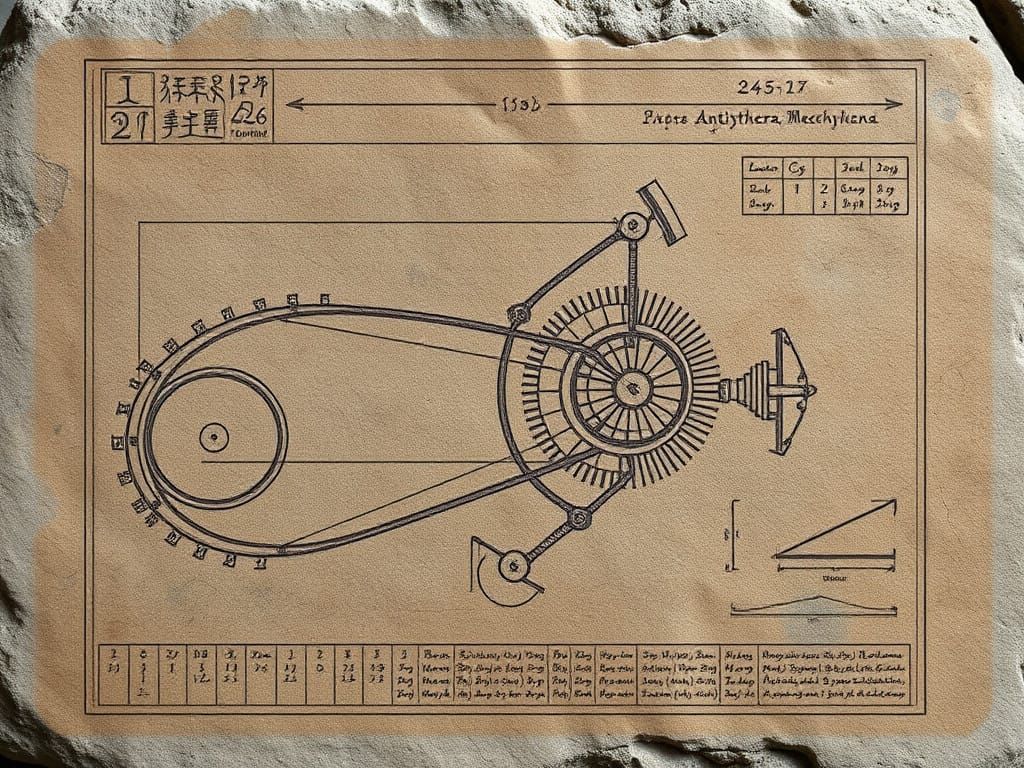 Ancient Greek Astronomical Machine Blueprint in Cryptic Scri...