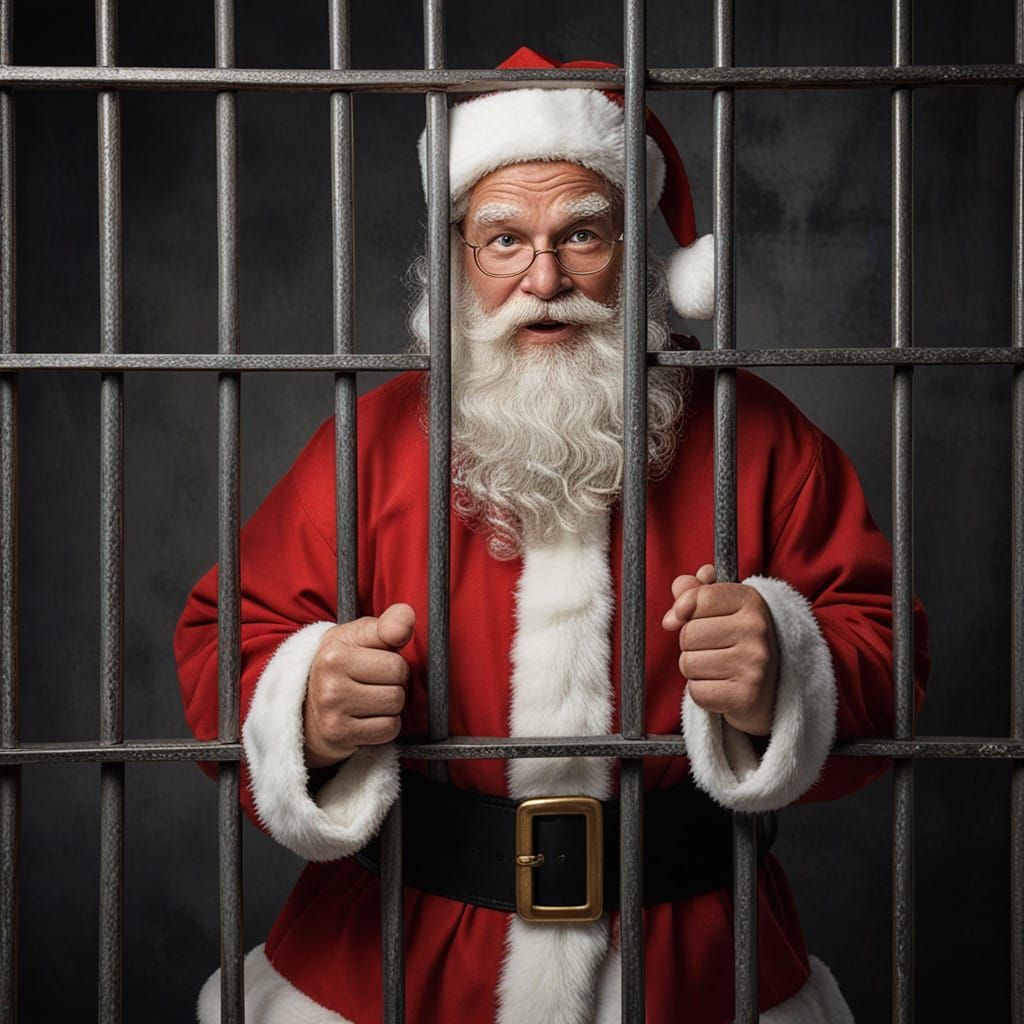 Santa got caught on night before Christmas