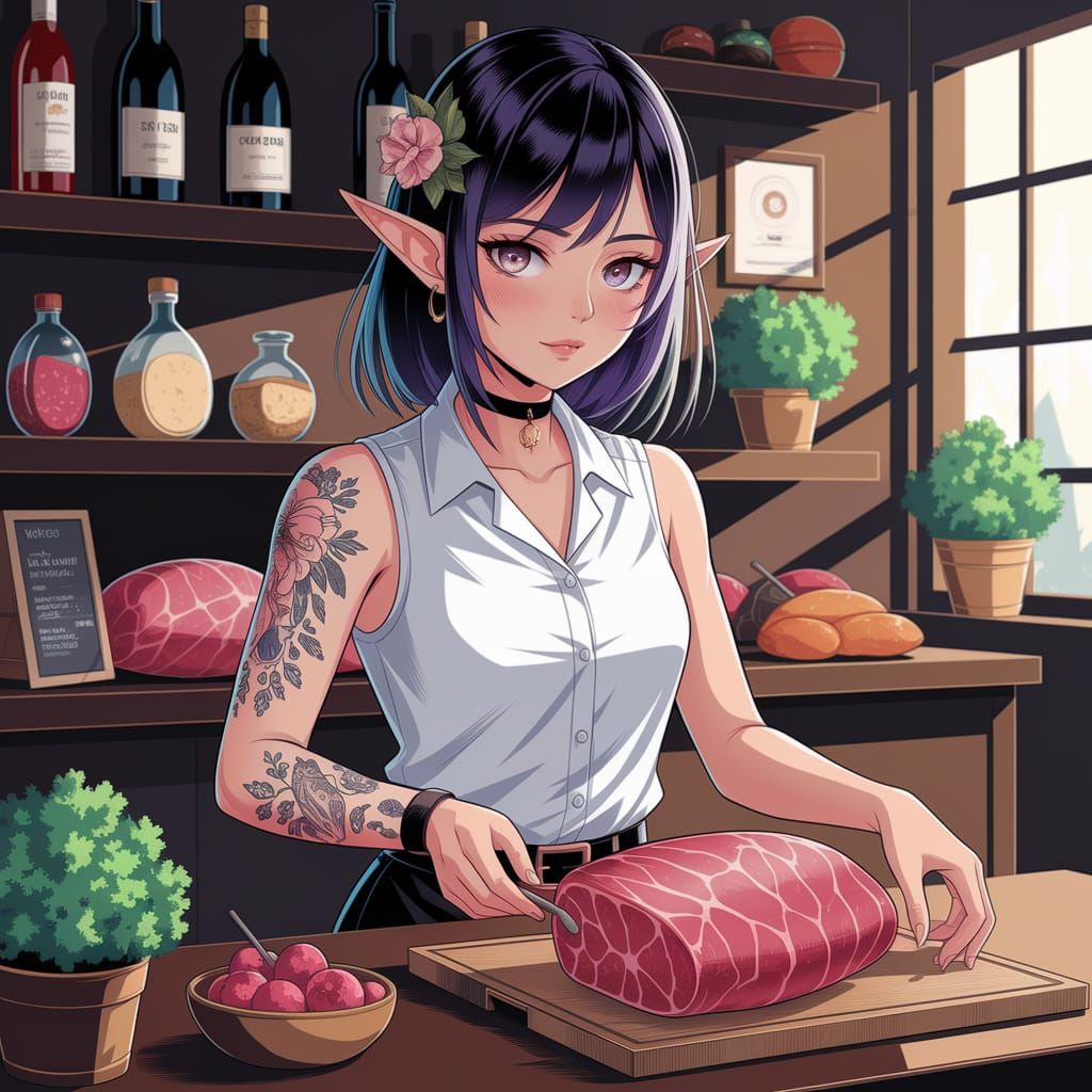 Elf butcher
