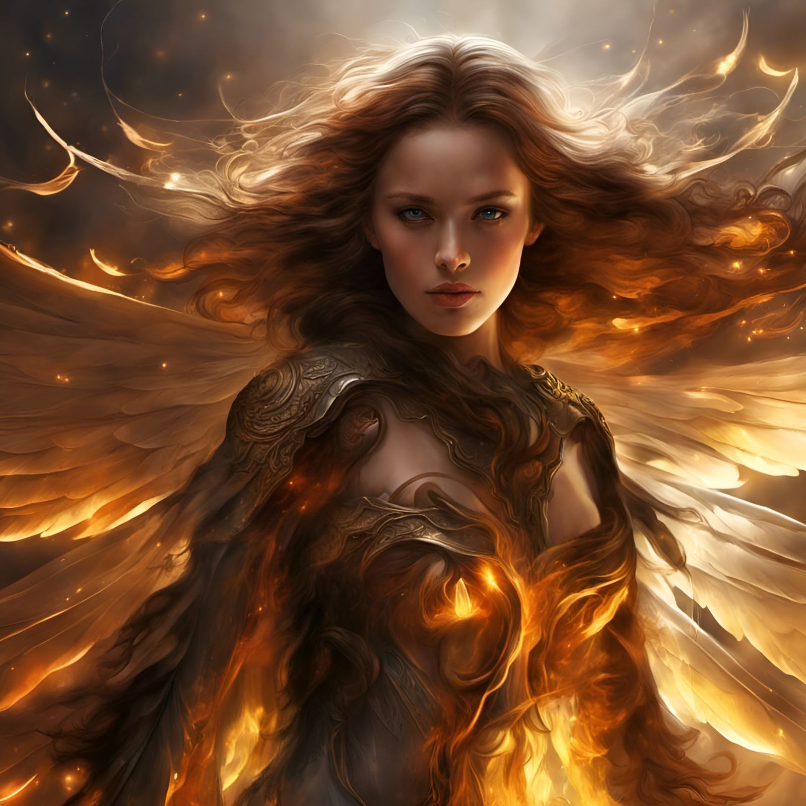 Serra Angel in Golden Light