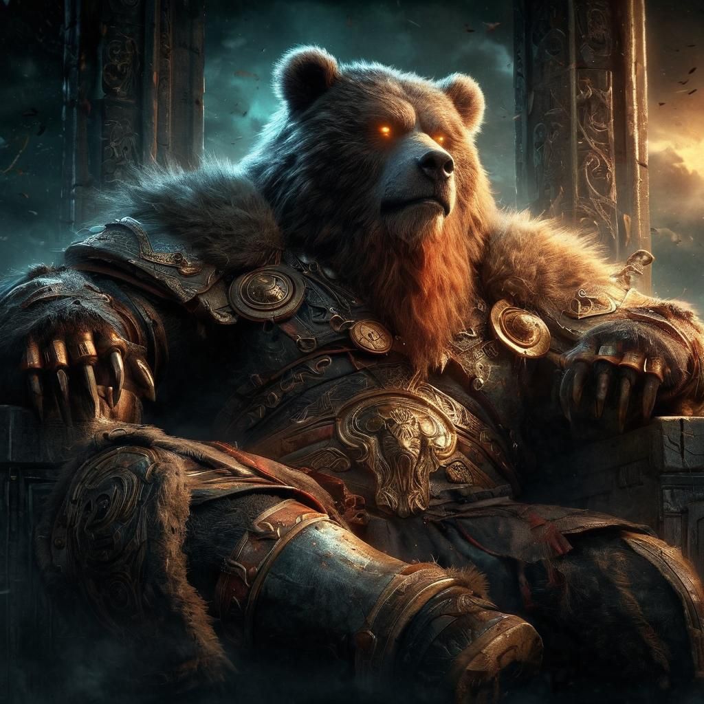 Kodiak Bear Titan in Elemental Darkness