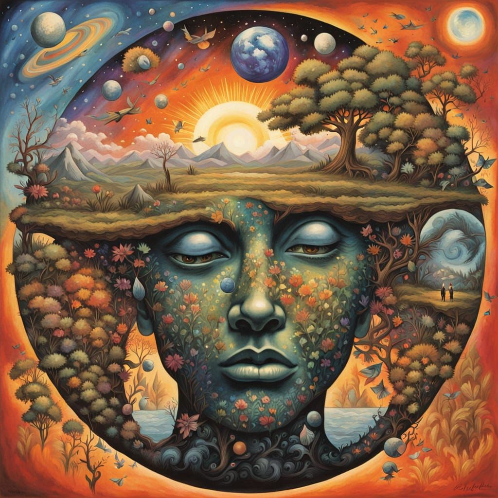 Cosmic Consciousness Unfolds in Energetic Harmony