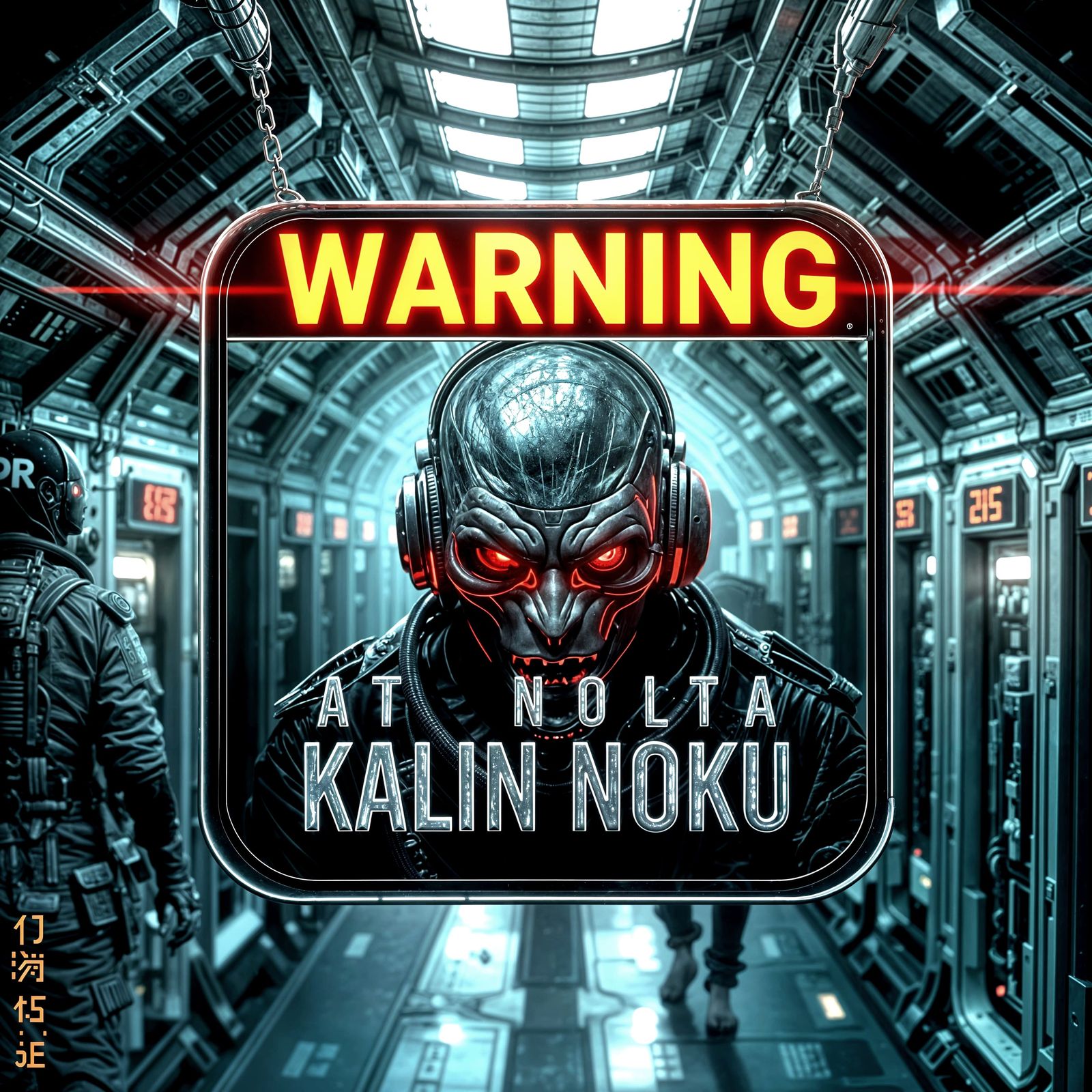 Galactic Warning Sign Featuring Notorious Creature