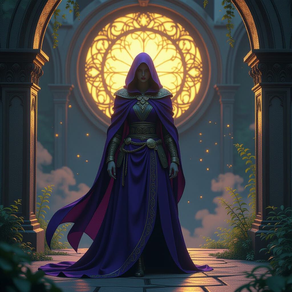 Dark Fantasy Concept Art: A Masterpiece of Dynamic Lighting