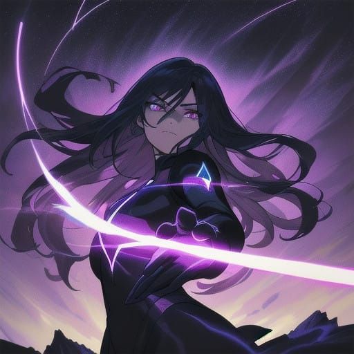 Psylocke Unleashes Her Psionic Blade in Epic Anime-Style Pos...