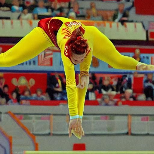 Energetic Gymnastic Competition in High Resolution