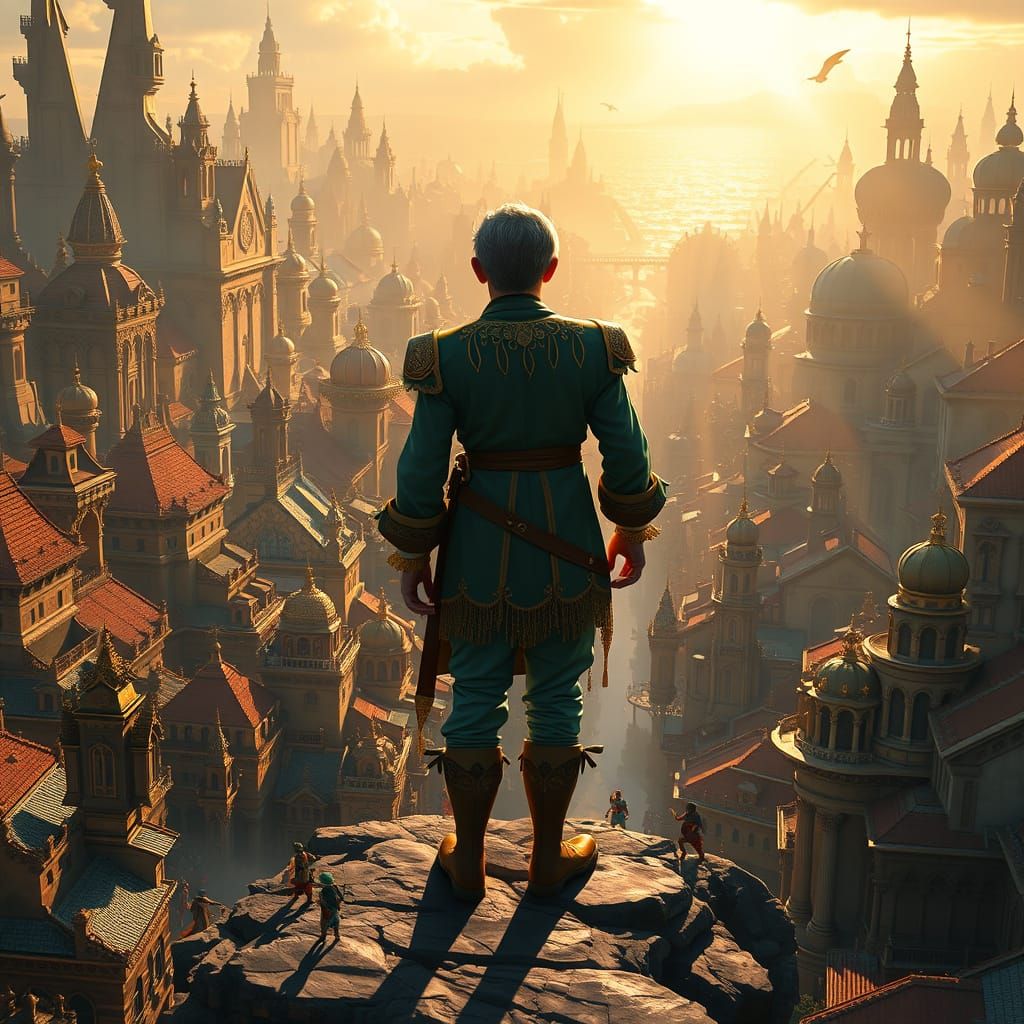 Gulliver Amongst Lilliputian Metropolis