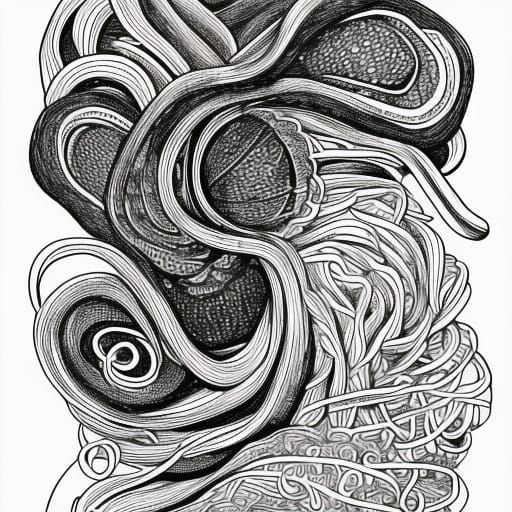 Vegetable Spiralizer in Vintage Ad Style