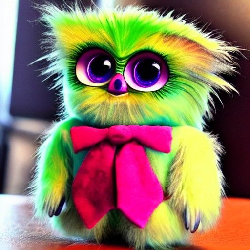 An AI Generated Furby Image