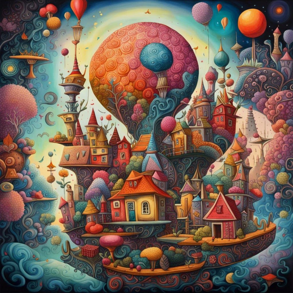 Surreal Dreamscape Inspired by Salvador Dali