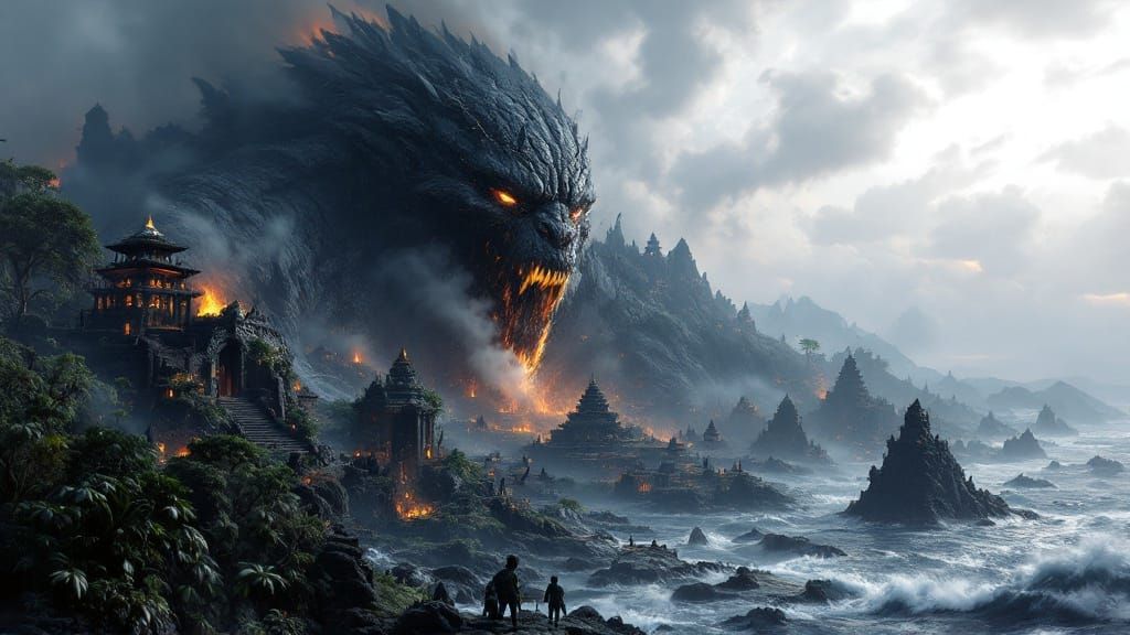 Ancient Volcanic Deity Awakens in Indonesian Waters