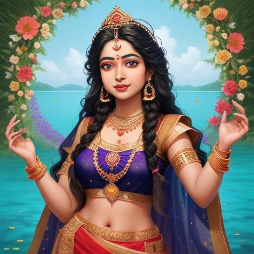 Radiant Srimati Radhika: An Ocean of Nectar