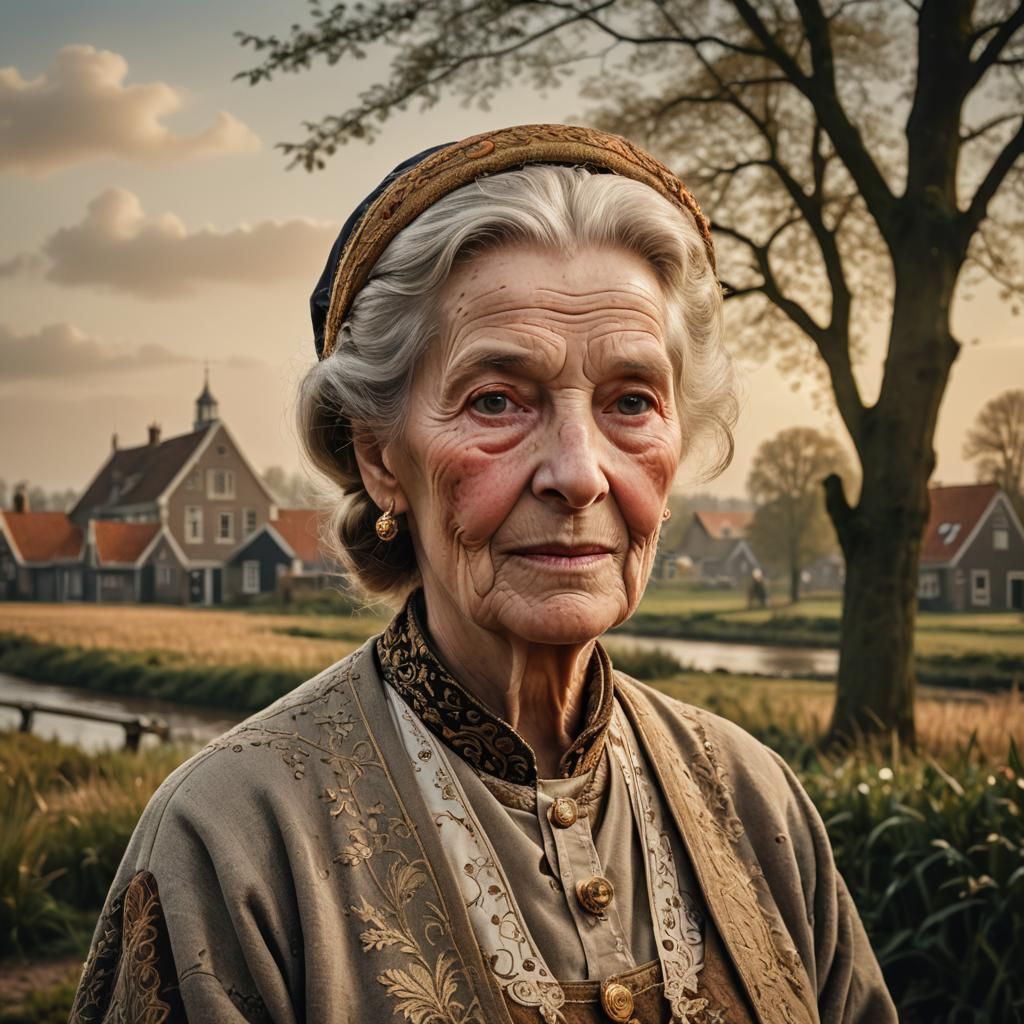 Dutch Masters Portrait of Pietertje Aleman