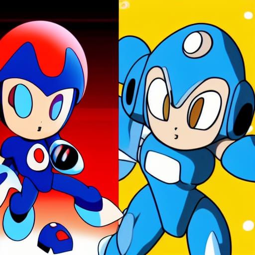 Mega Man Astro Boy Hybrid: Virtual Boy Robot