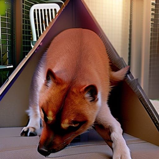 Dog Eating Cat: An Unexpected Meal