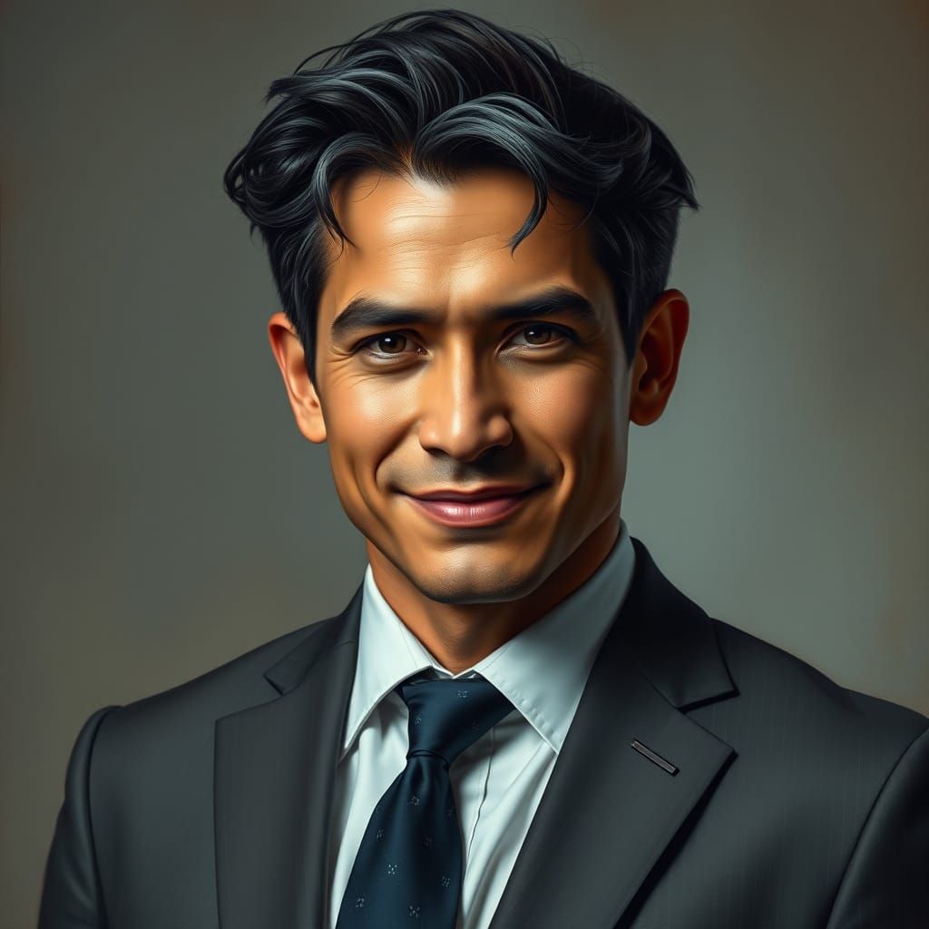 Confident Filipino Businessman Reclaims His Power