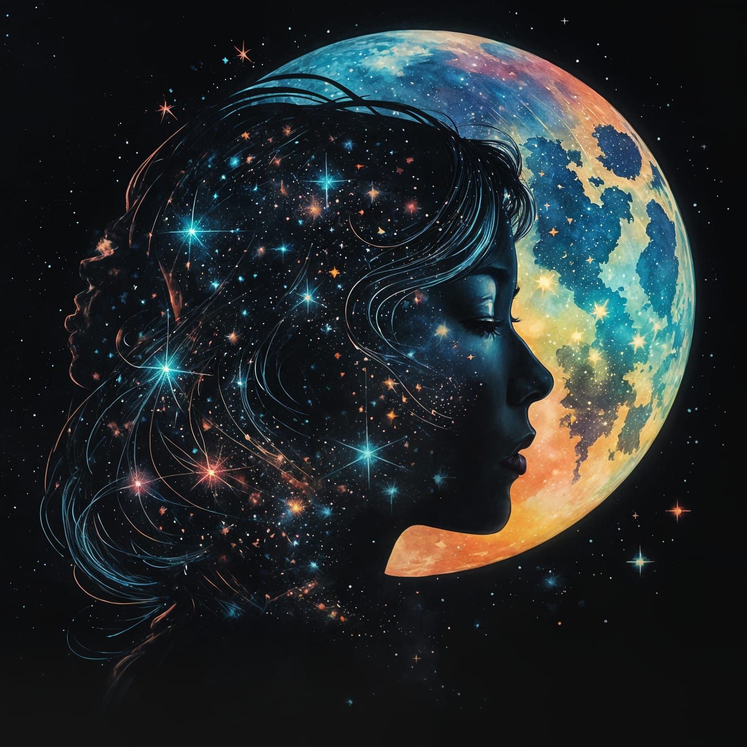 Two faces because why not - Eternity