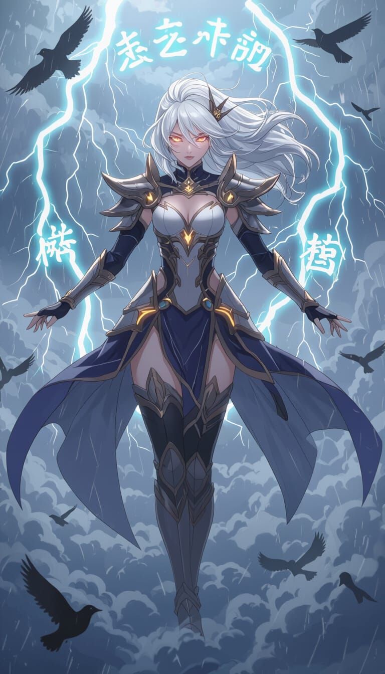 Anime Heroine of the Storm