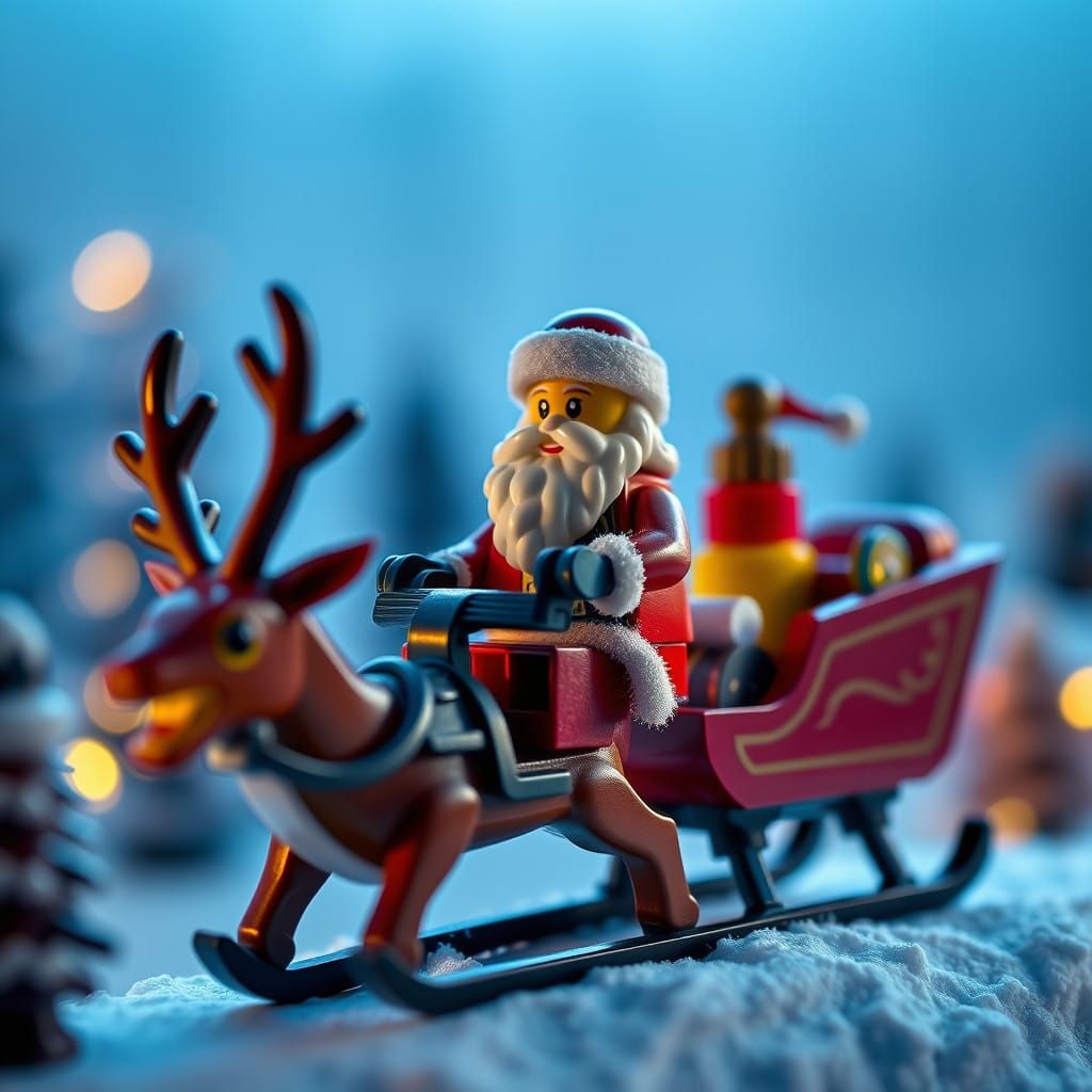 Minifigure of  Santa Claus 🎅