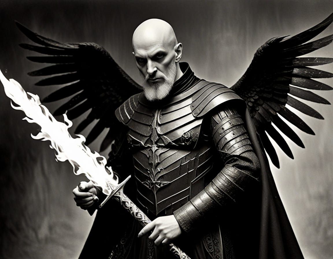 Cubist Angel Reveals Dark Academia through Vintage Lens