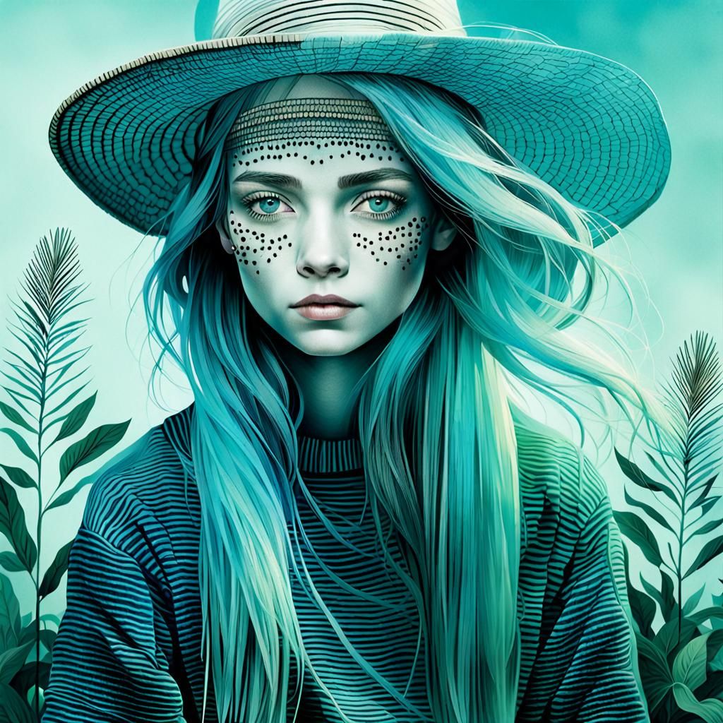 Man's Journey Through Amazon Rainforest: Dittmann-esque