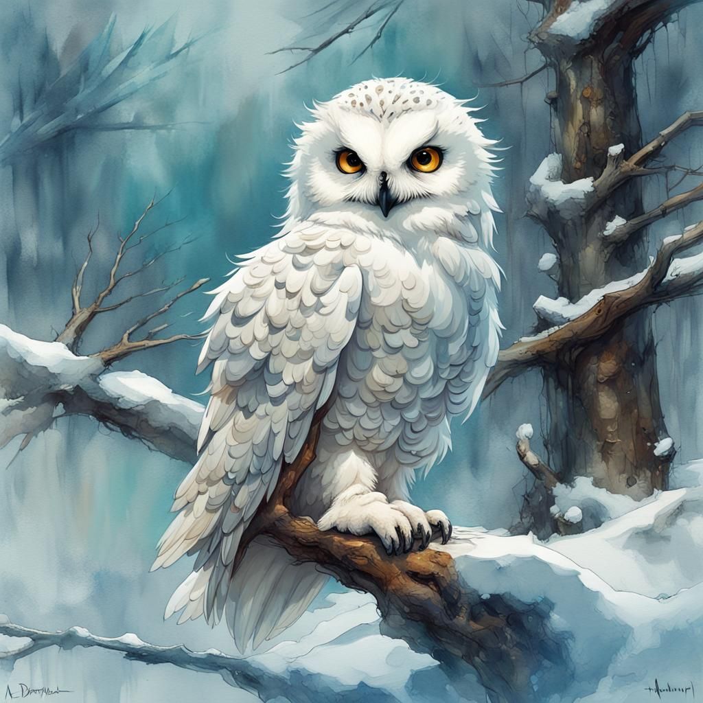 snow owl