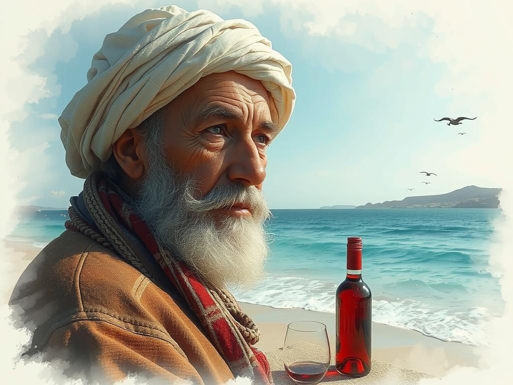 8 Bilder (7): 
Griechischer Wein - ist so wie das Blut der E...