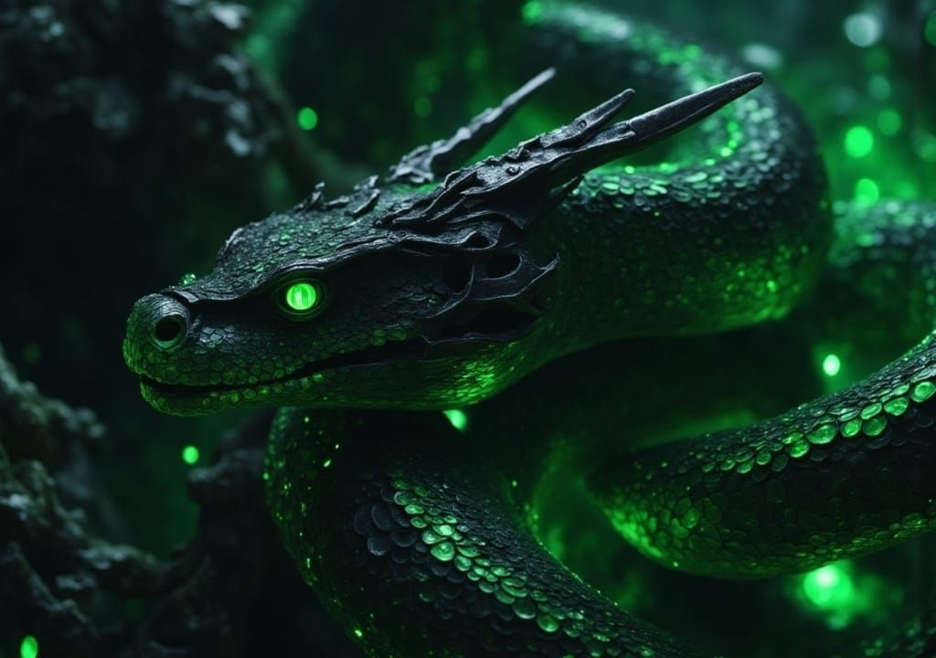 Majestic Poisonous Snake Master of Bones