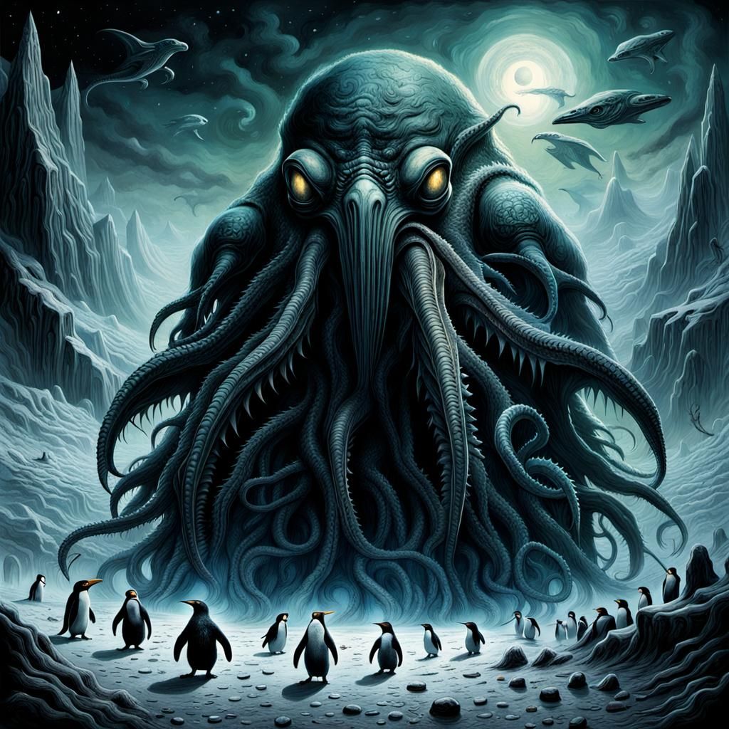 Eldritch Entities Awaken in Antarctica