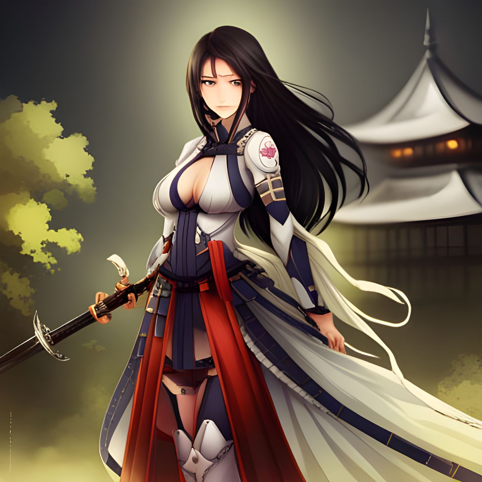 Raiko Japanese Samurai Warrior