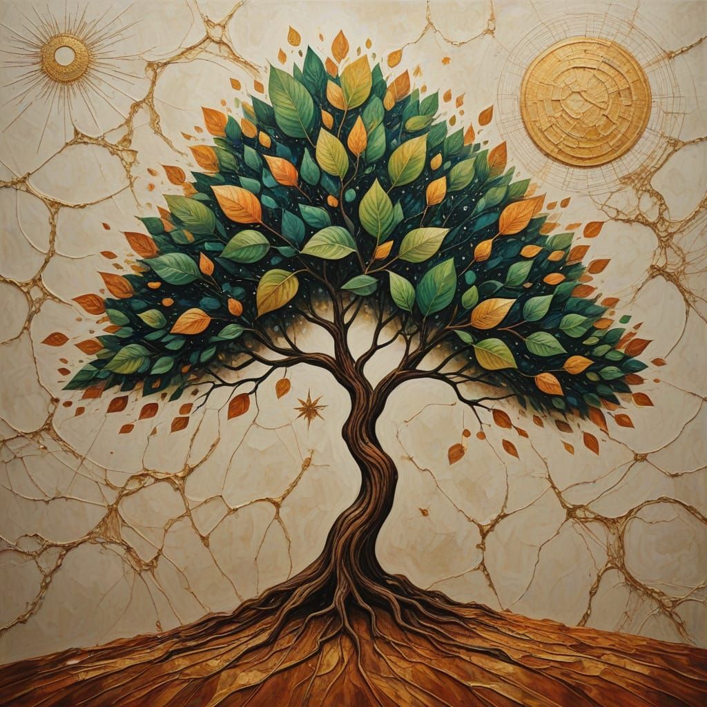 Abstract Artwork in Digital Medium