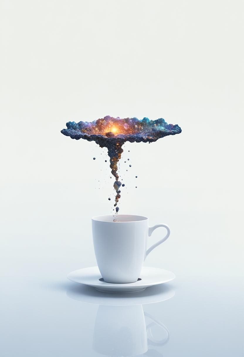 Surreal Dreamscape: Ghibli Meets Klimt in Steampunk