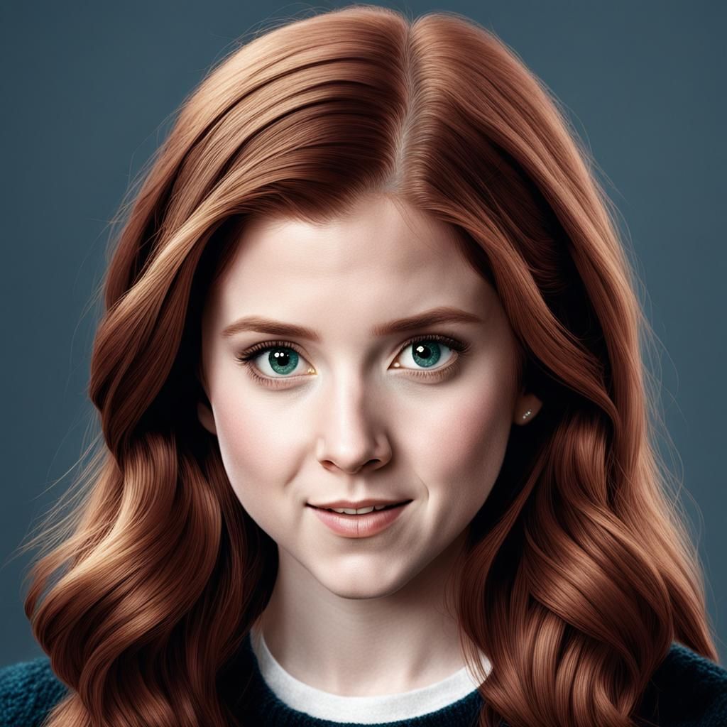 Ginny Weasley but it's Anna Kendrick