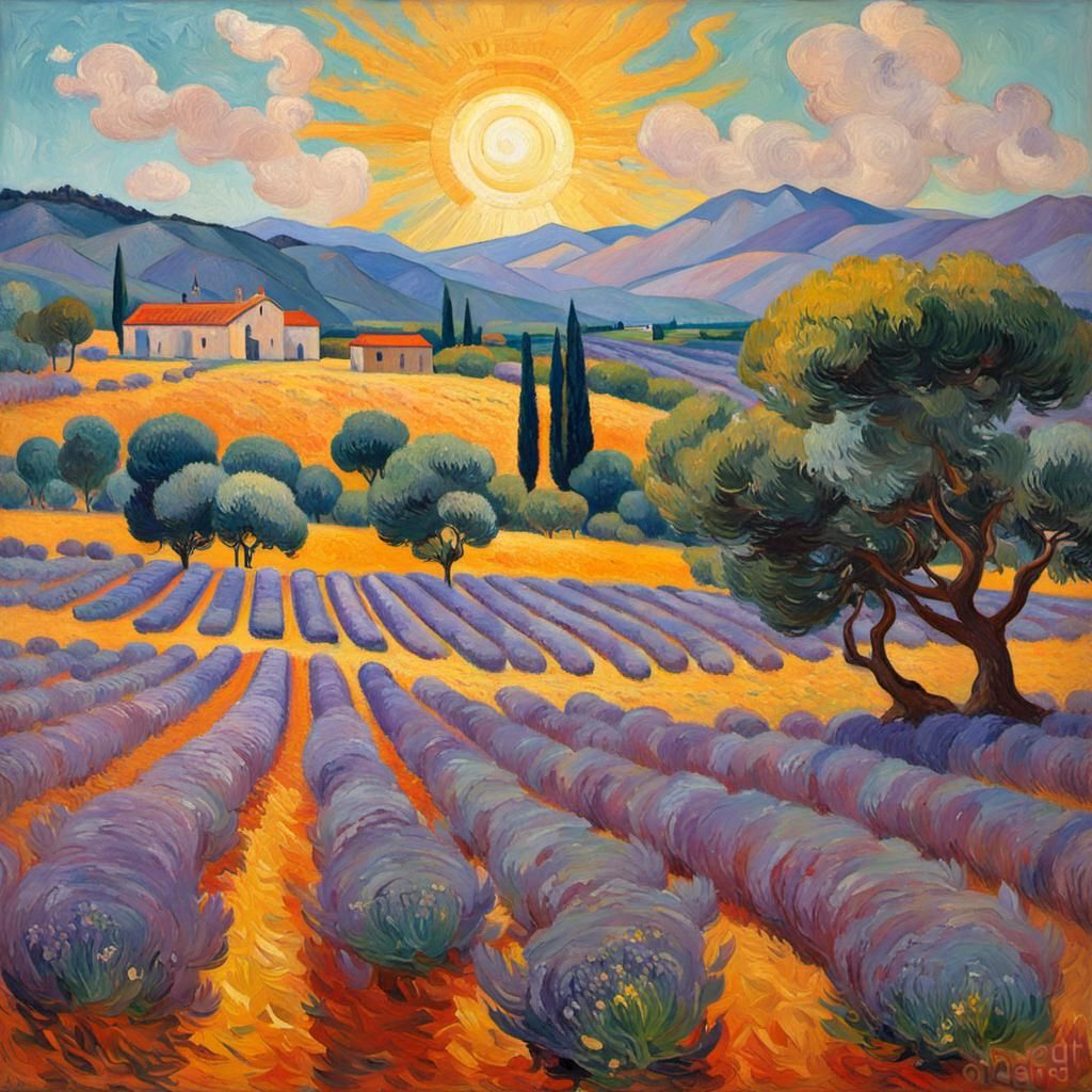 Lavender fileds
