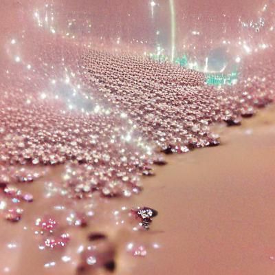 Dazzling Diamond Seascape: A Surreal Ocean
