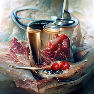 Health as an Oil Painting by Gurney